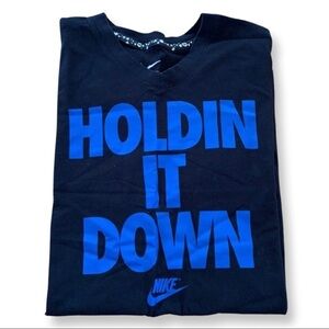 Black & Blue Nike T-Shirt | Size XL